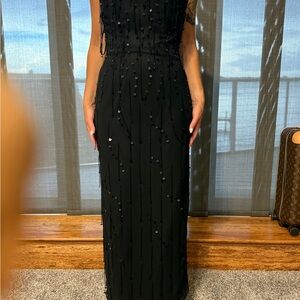 Elegant Black Evening Gown